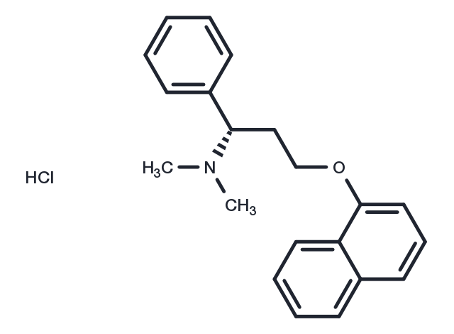 TargetMol Chemical Structure Dapoxetine hydrochloride