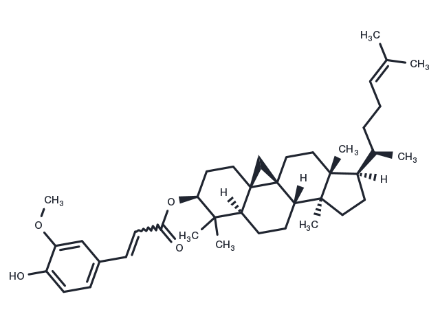Cycloartenyl ferulate Chemical Structure