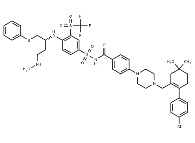 TargetMol Chemical Structure Desmorpholinyl Navitoclax-NH-Me
