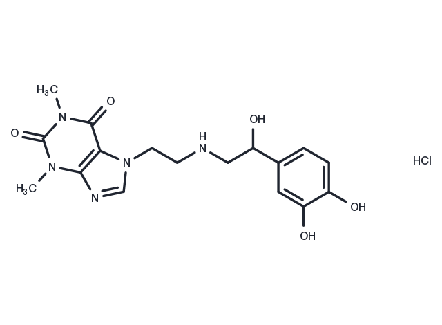 TargetMol Chemical Structure Theodrenaline hydrochloride