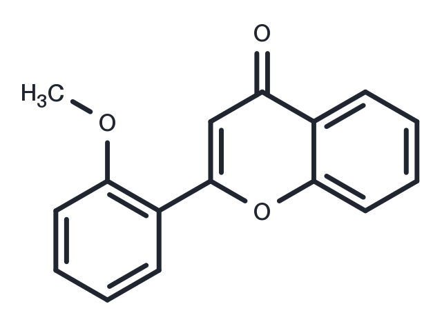 2'-Methoxyflavone Chemical Structure