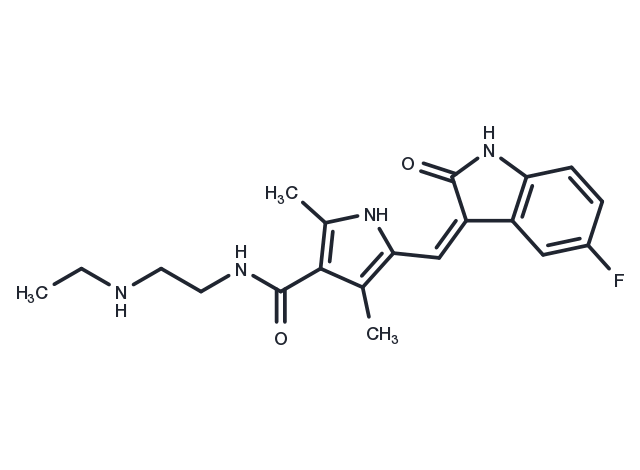 TargetMol Chemical Structure N-Desethyl Sunitinib