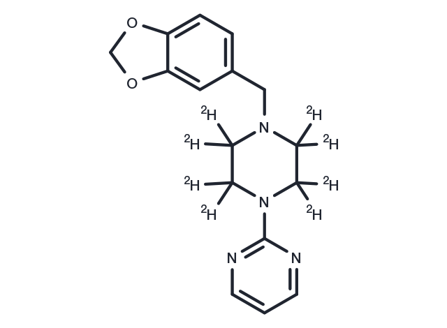 Piribedil D8 Chemical Structure