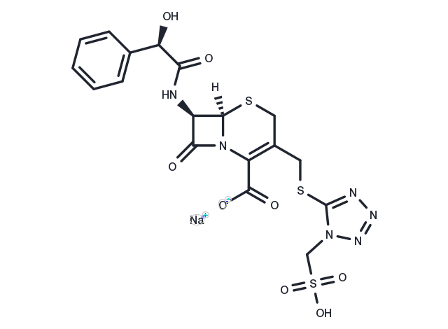 Cefonicid monosodium Chemical Structure