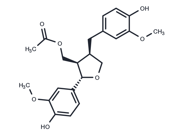 TargetMol Chemical Structure Lariciresinol acetate