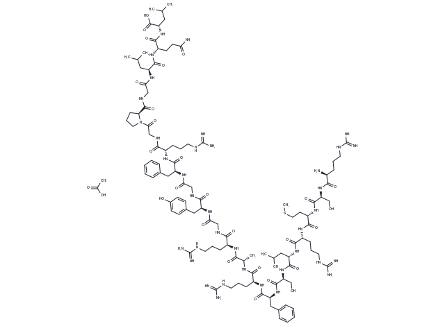 TargetMol Chemical Structure Catestatin acetate