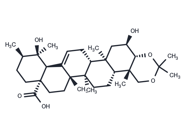 Myrianthic acid 3,23-acetonide Chemical Structure
