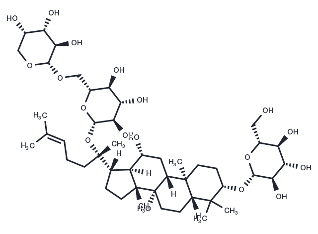 Ginsenoside Rd2 Chemical Structure