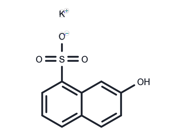 Potassium 7-hydroxy-1-naphthalenesulfona Chemical Structure