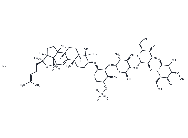 Pervicoside B Chemical Structure