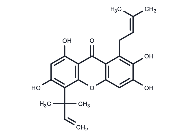TargetMol Chemical Structure Cudratricusxanthone A