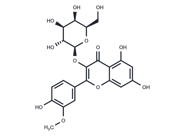 TargetMol Chemical Structure Isorhamnetin 3-O-galactoside