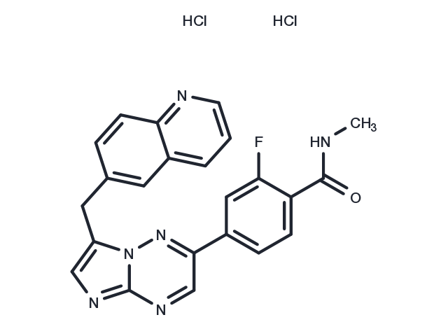 TargetMol Chemical Structure Capmatinib 2HCl