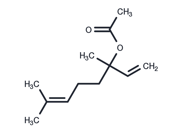 Linalyl Acetate Chemical Structure