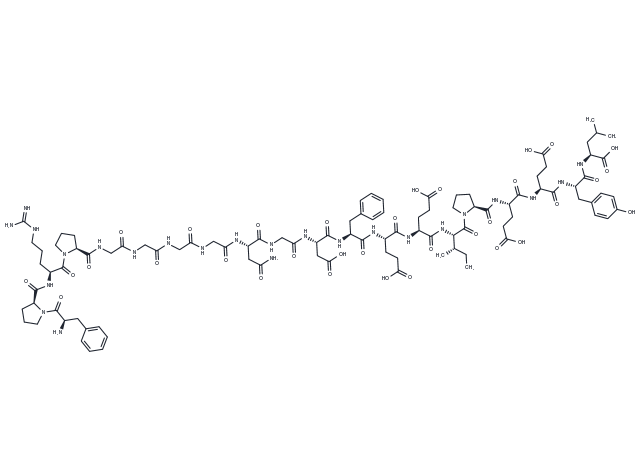 TargetMol Chemical Structure Bivalirudin