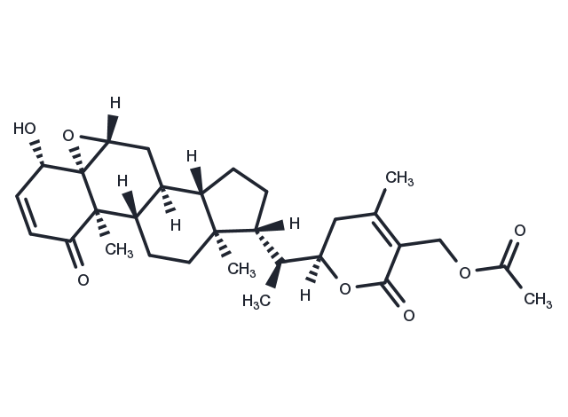 27-O-acetyl-withaferin A Chemical Structure