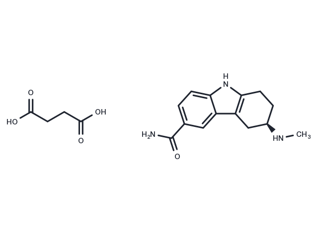 Frovatriptan Succinate Chemical Structure