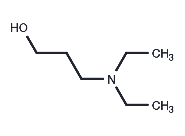 3-Diethylamino-1-propanol Chemical Structure
