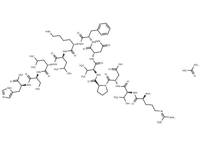 TargetMol Chemical Structure RVD-Hpα acetate(1193362-76-3 free base)
