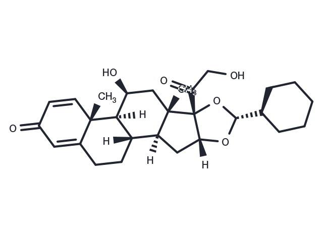 Desisobutyryl-ciclesonide Chemical Structure