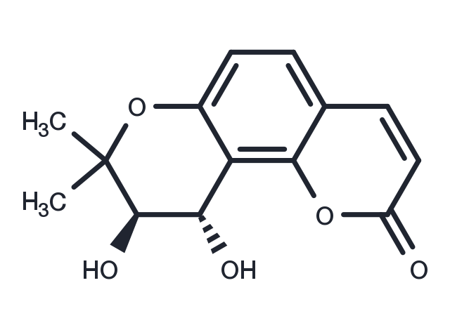 trans-Khellactone Chemical Structure