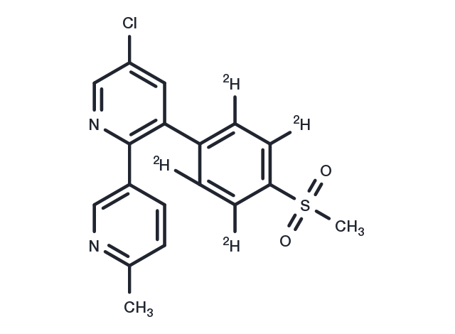 Etoricoxib-d4 Chemical Structure