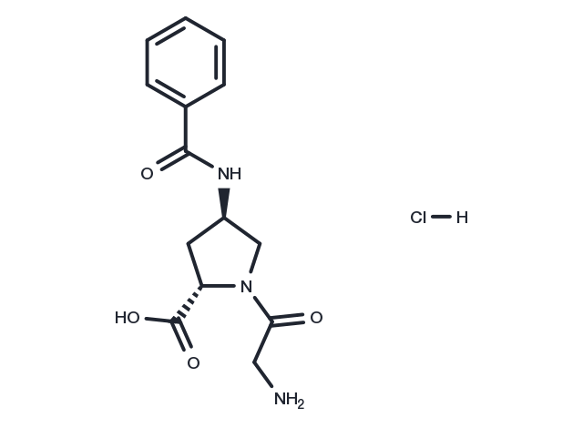 TargetMol Chemical Structure Danegaptide Hydrochloride