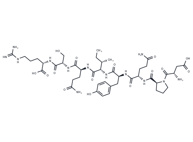 TargetMol Chemical Structure Laminin B1 octapeptide P-8