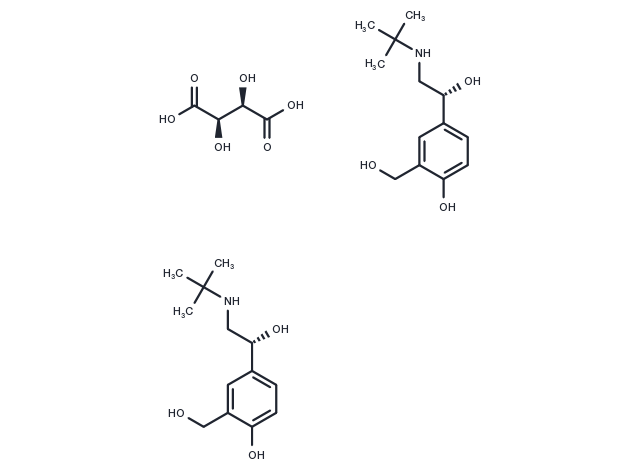 TargetMol Chemical Structure Levalbuterol tartrate