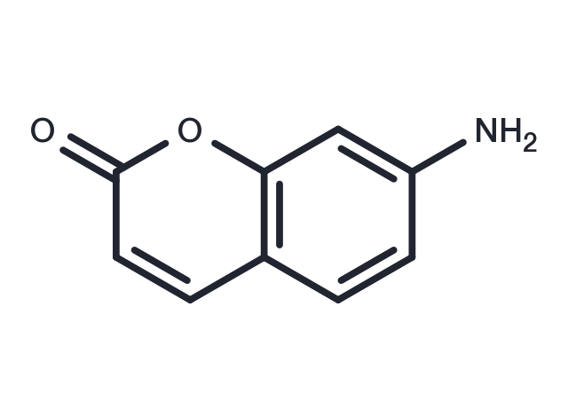 7-Aminocoumarin Chemical Structure