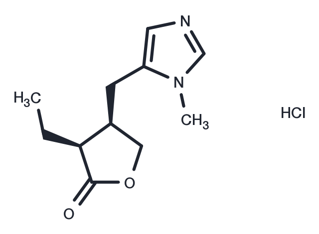 TargetMol Chemical Structure Pilocarpine Hydrochloride