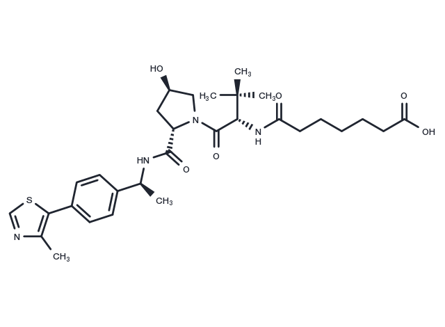 TargetMol Chemical Structure (S,R,S)-AHPC-Me-C5-COOH