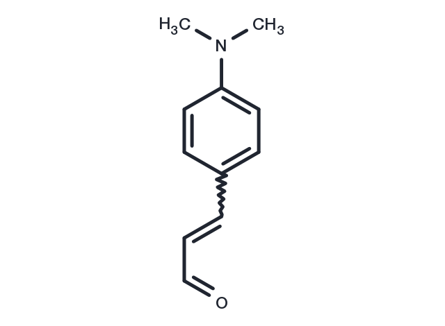 TargetMol Chemical Structure 4-(Dimethylamino)cinnamaldehyde