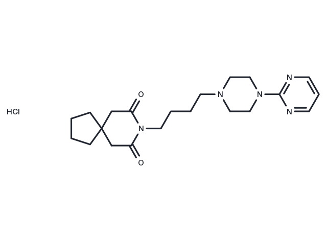 TargetMol Chemical Structure Buspirone hydrochloride
