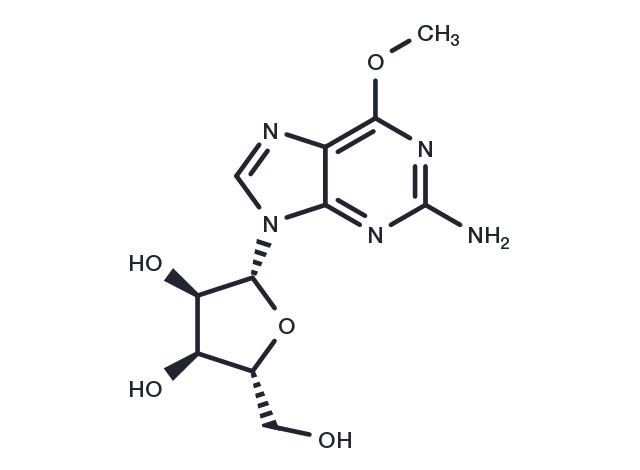TargetMol Chemical Structure 6-O-Methyl Guanosine