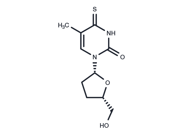 3'-Deoxy-4-thiothymidine Chemical Structure