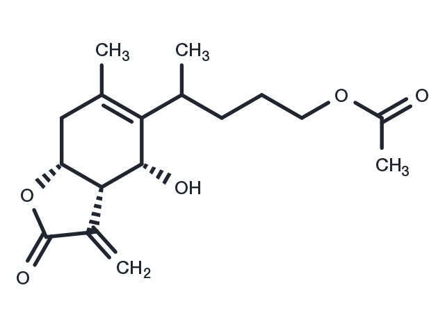 TargetMol Chemical Structure 1-O-Acetyl britannilactone
