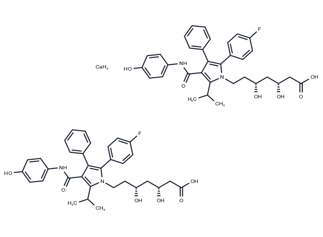 4-hydroxy Atorvastatin (calcium salt) Chemical Structure