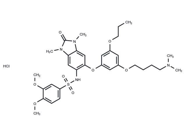IACS-9571 hydrochloride Chemical Structure