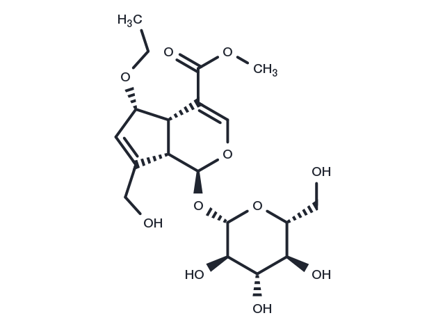 TargetMol Chemical Structure 6-Ethoxygeniposide