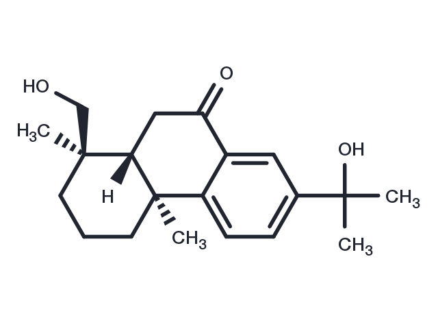 TargetMol Chemical Structure 15,18-Dihydroxyabieta-8,11,13-trien-7-one