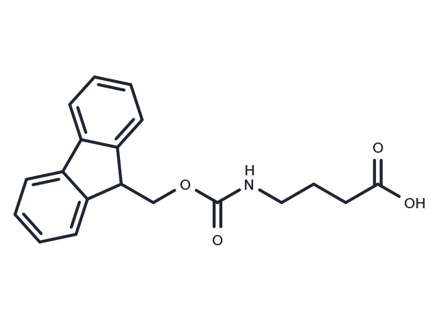Fmoc-4-aminobutanoic acid Chemical Structure