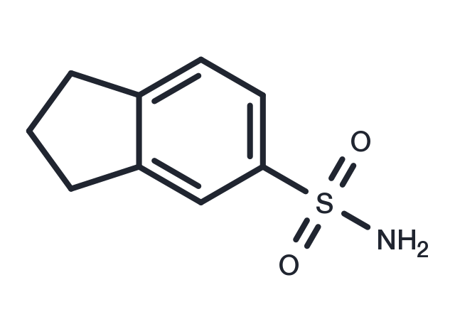 TargetMol Chemical Structure 2,3-dihydro-1H-indene-5-sulfonamide