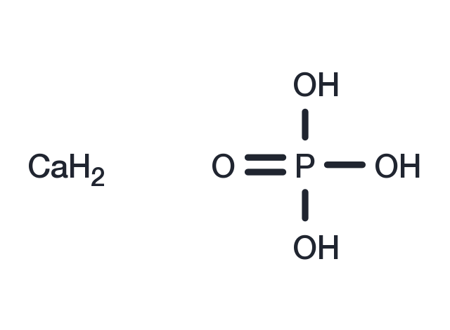 Calcium phosphate, dibasic Chemical Structure