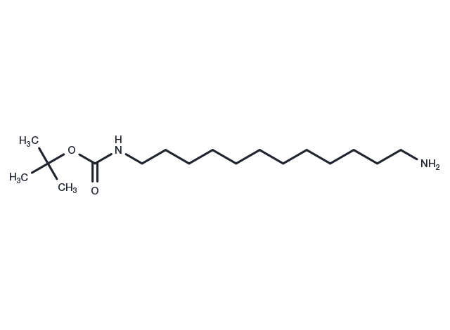 TargetMol Chemical Structure Boc-NH-C12-NH2