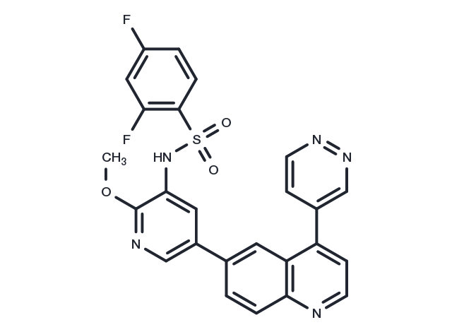 TargetMol Chemical Structure Omipalisib