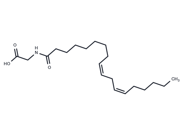 Linoleoyl glycine Chemical Structure
