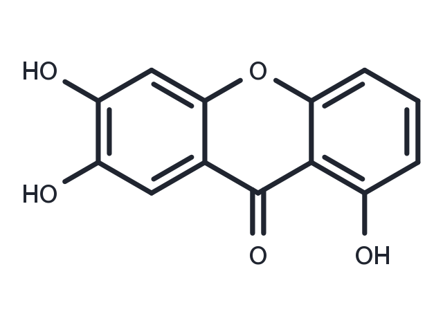 TargetMol Chemical Structure 1,6,7-Trihydroxyxanthone