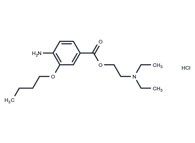 TargetMol Chemical Structure Oxybuprocaine hydrochloride