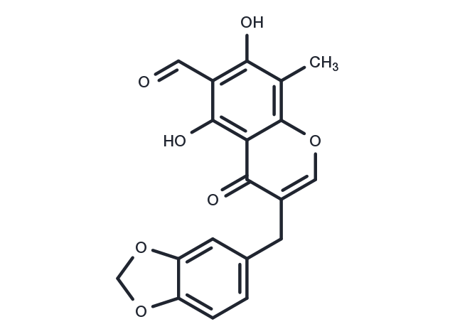 TargetMol Chemical Structure 6-Aldehydo-isoophiopogonone A
